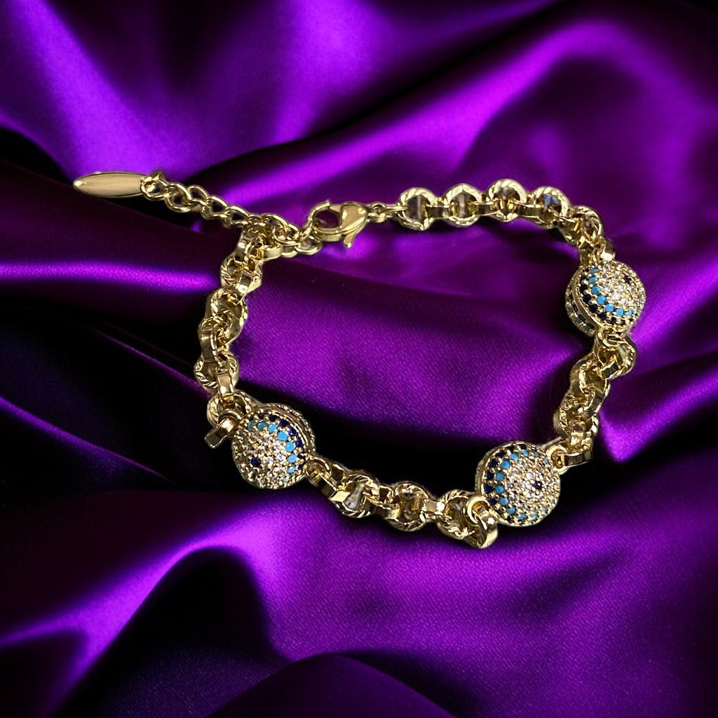 Tombiş nazar boncuklu bileklik