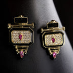 ArtDeco küpe no 105