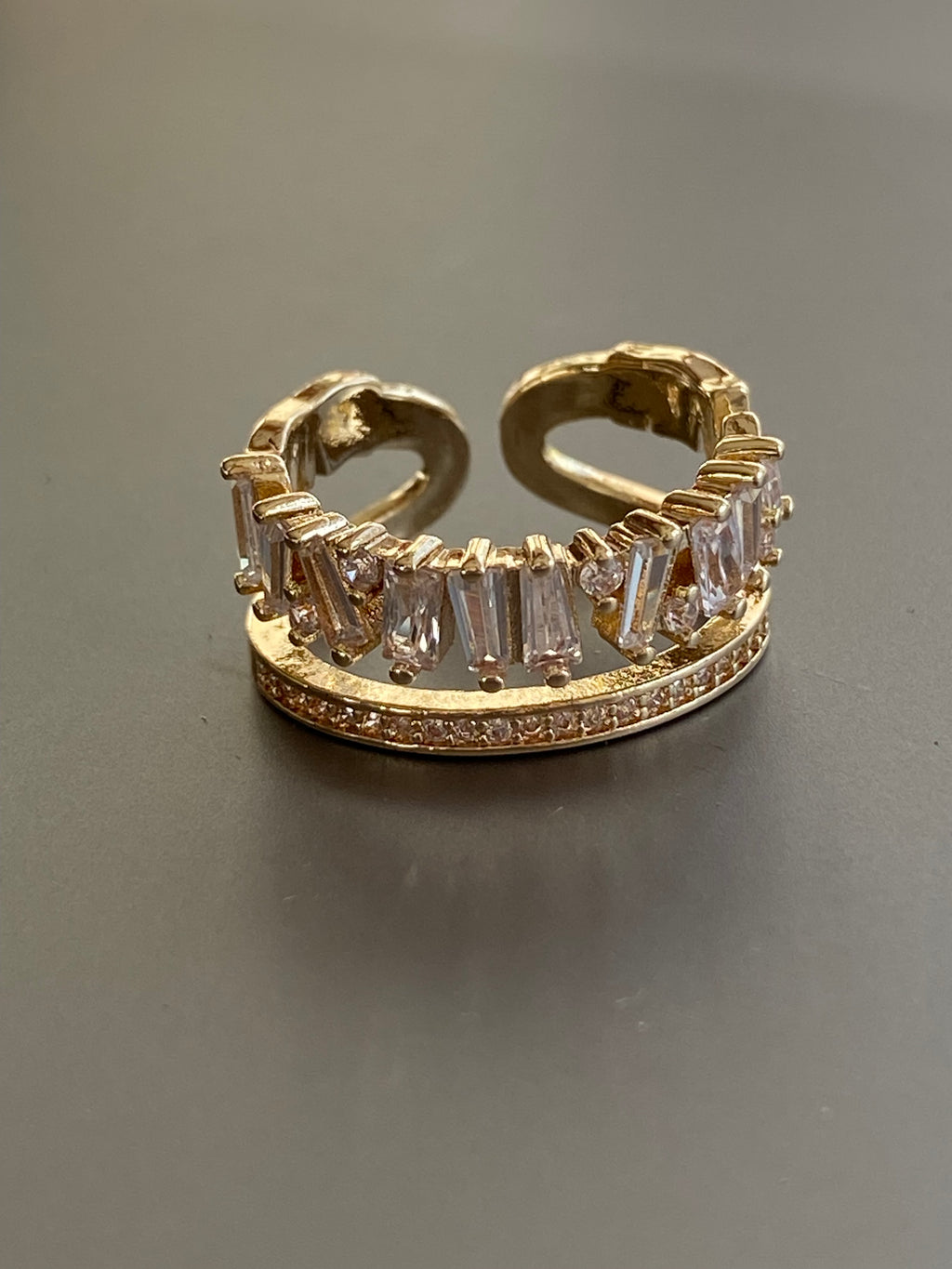 Kesme şeker yüzük