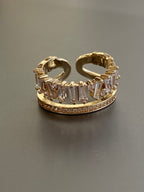 Kesme şeker yüzük