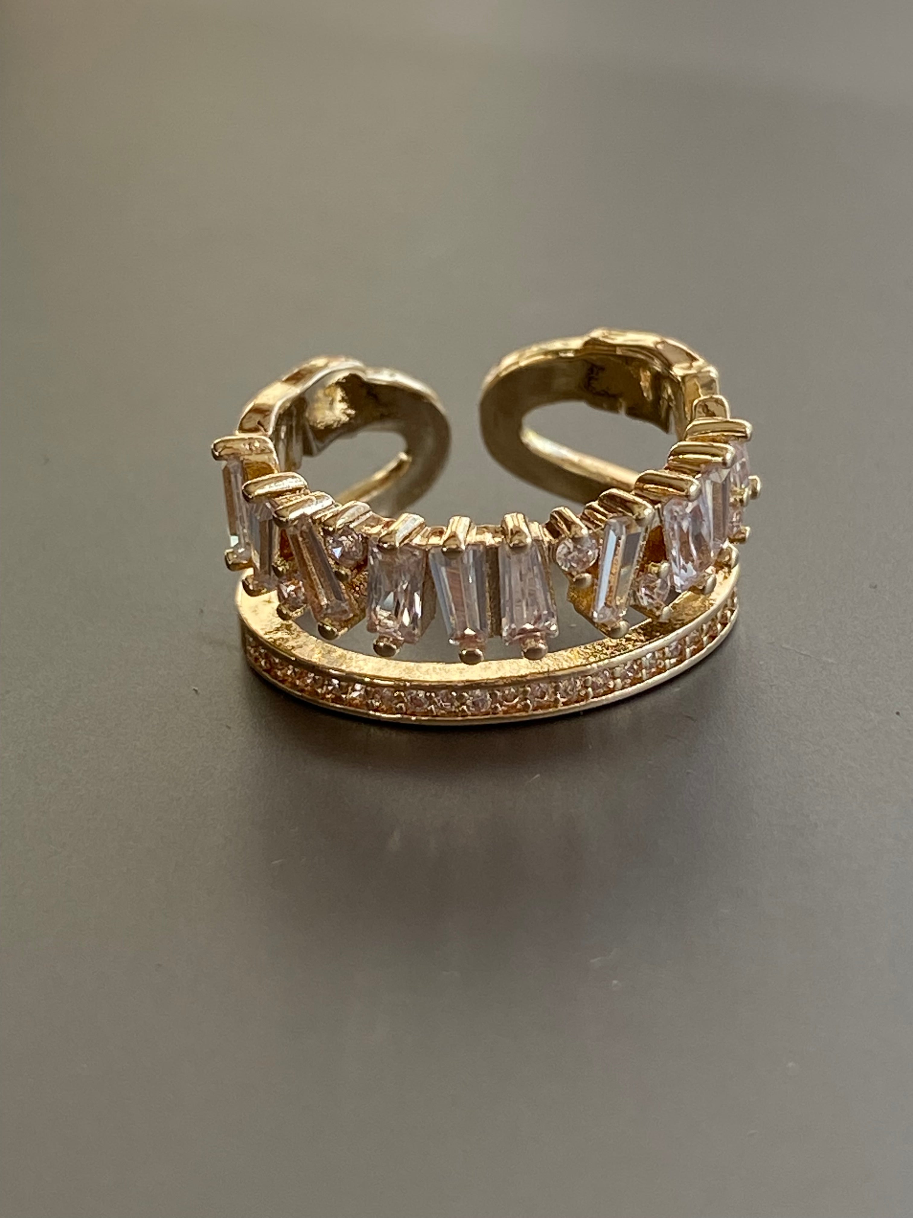 Kesme şeker yüzük