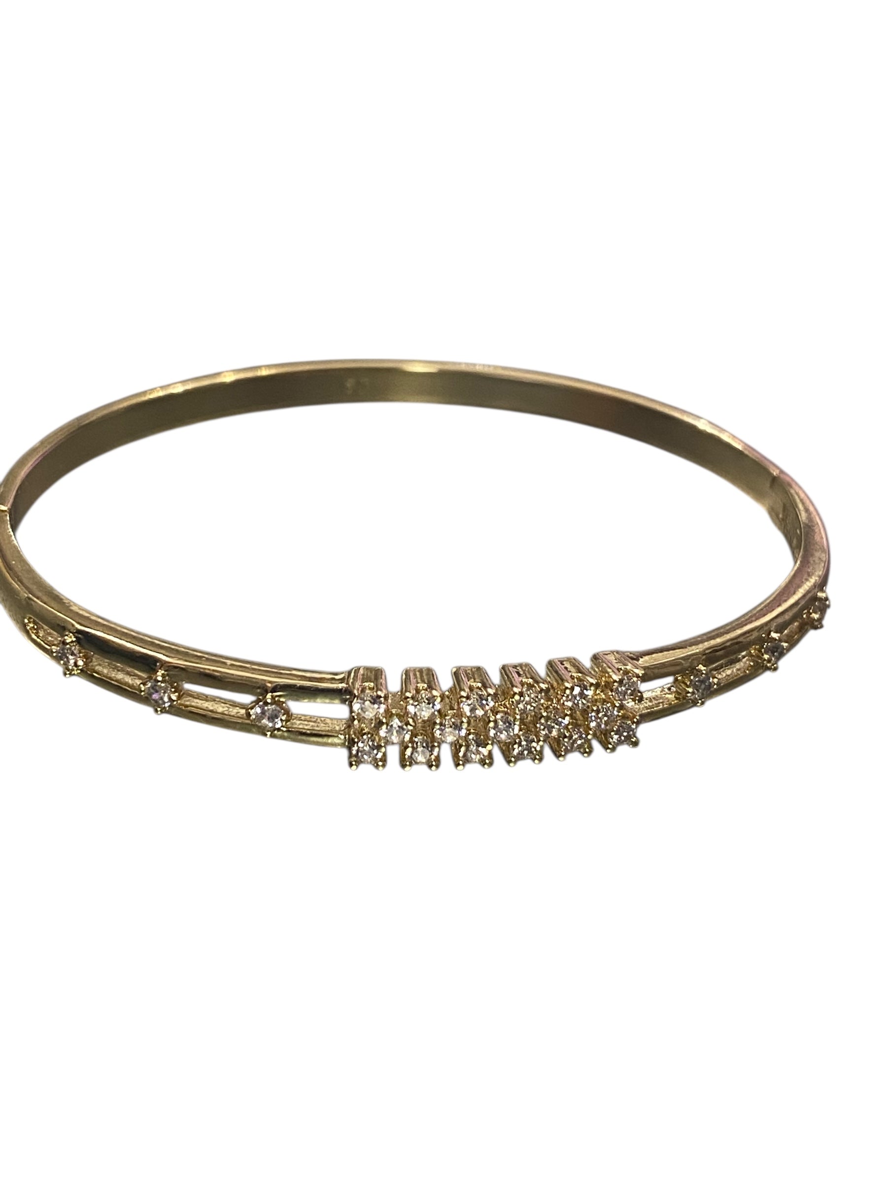 Taşlı kelepçe bileklik