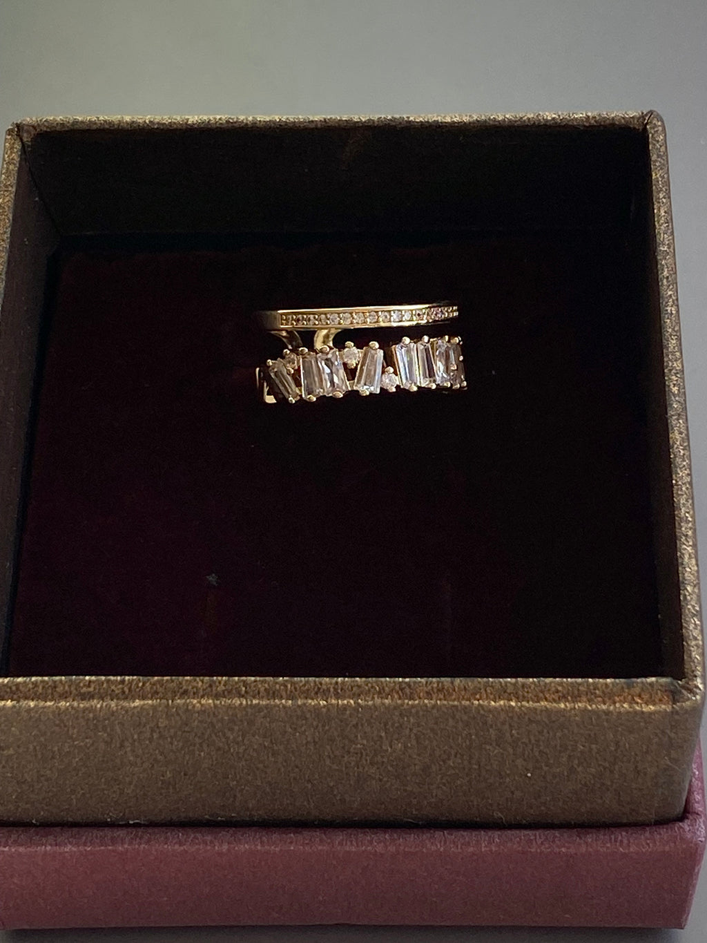 Kesme şeker yüzük