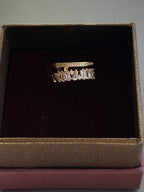 Kesme şeker yüzük