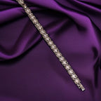 Taşlı quadro bileklik