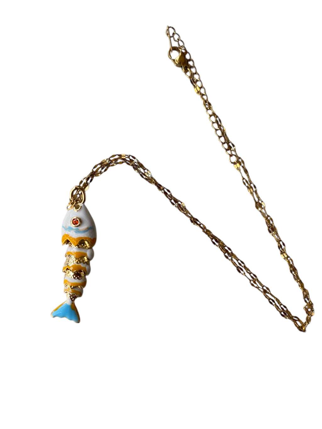 Yarışçı balık kolye