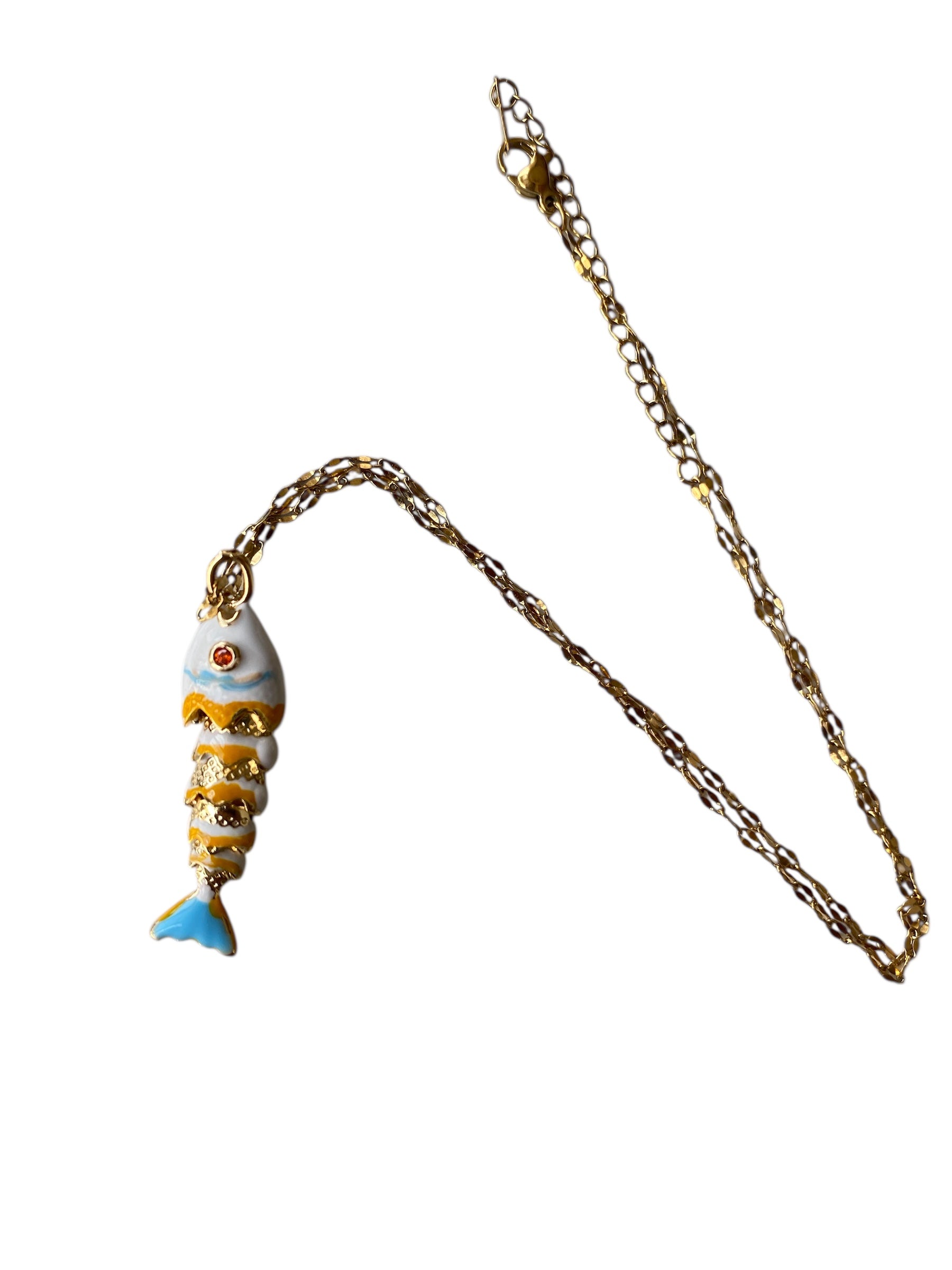 Yarışçı balık kolye