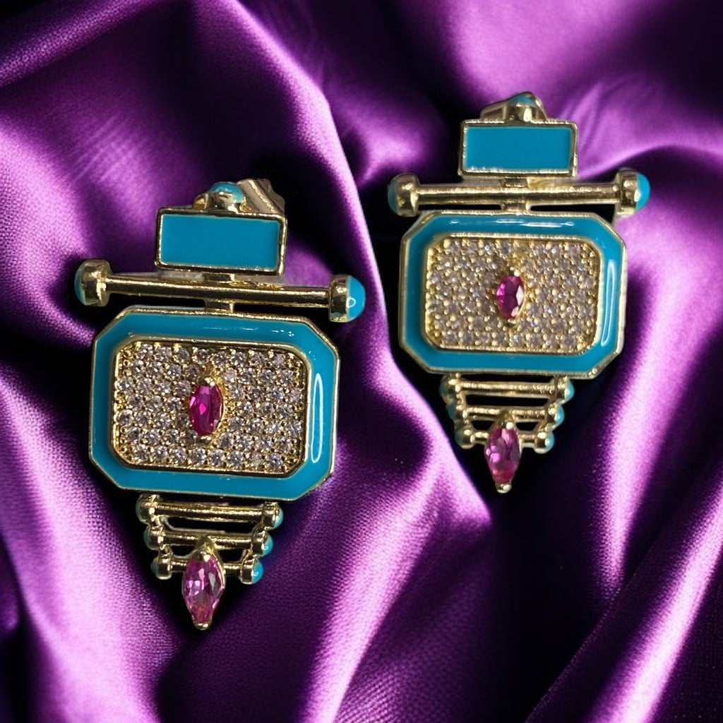 ArtDeco küpe no 105