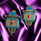 ArtDeco küpe no 105