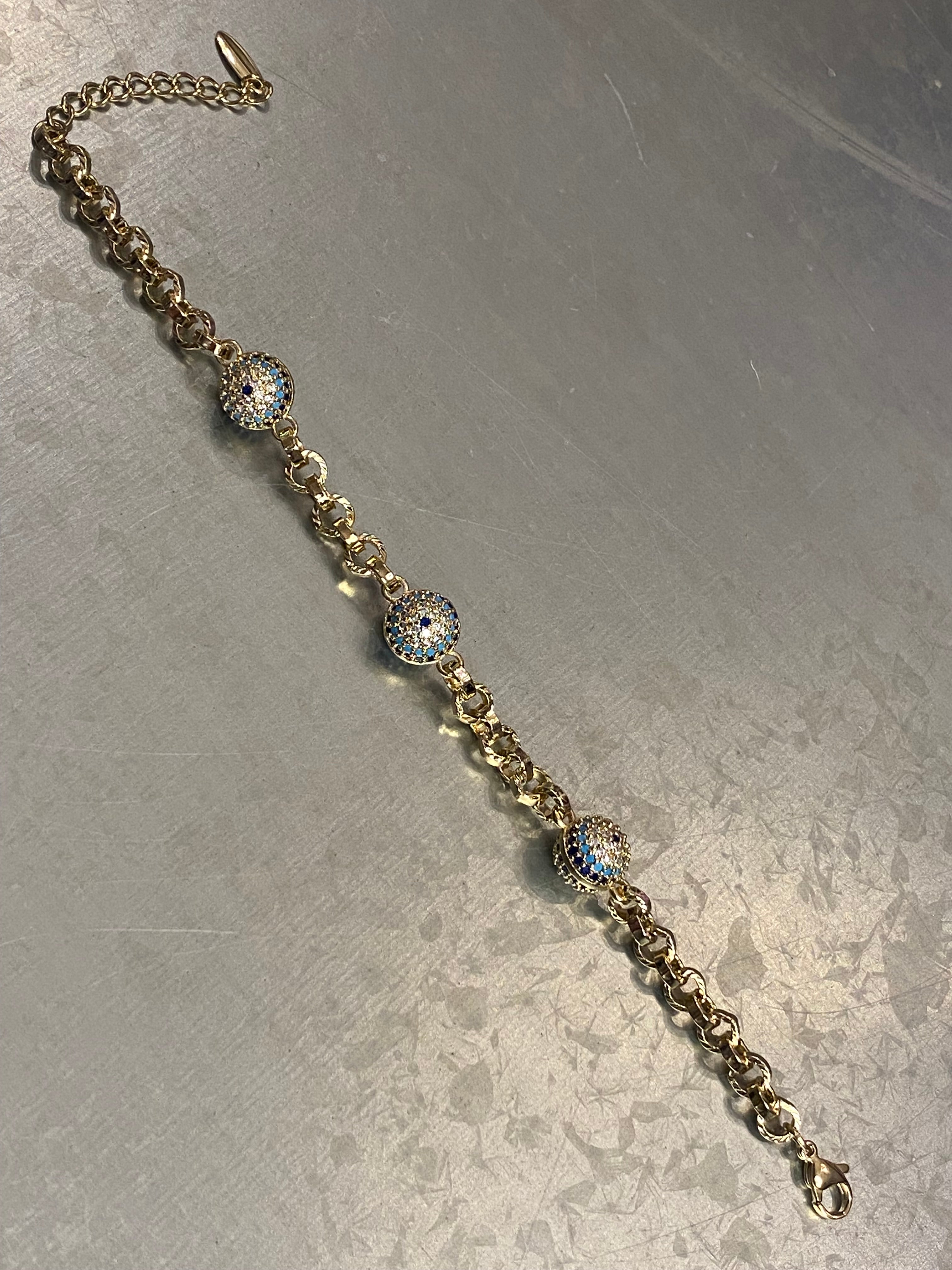 Midi boy nazar boncuklu bileklik