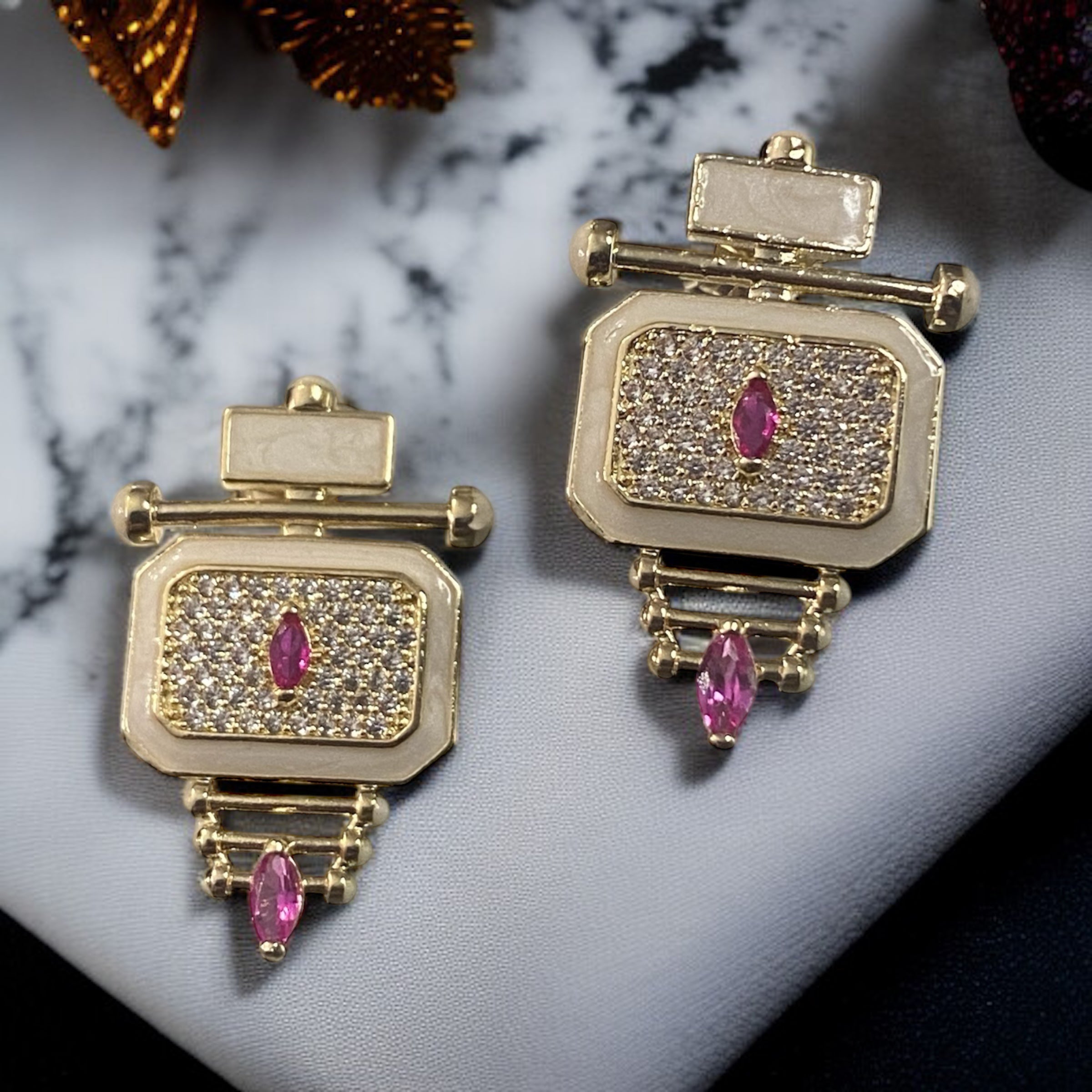 ArtDeco küpe no 105