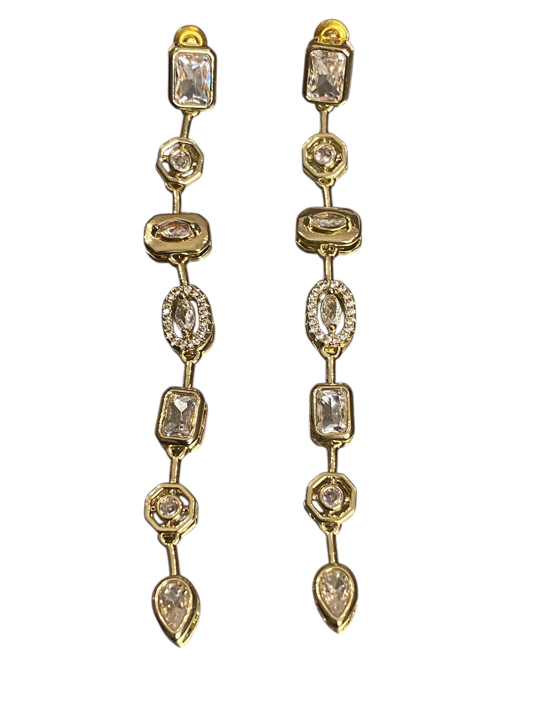 Rainbow sallantılı küpe