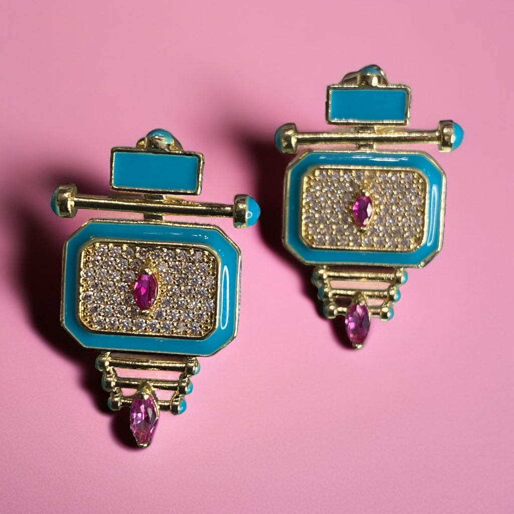 ArtDeco küpe no 105