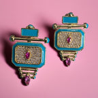 ArtDeco küpe no 105