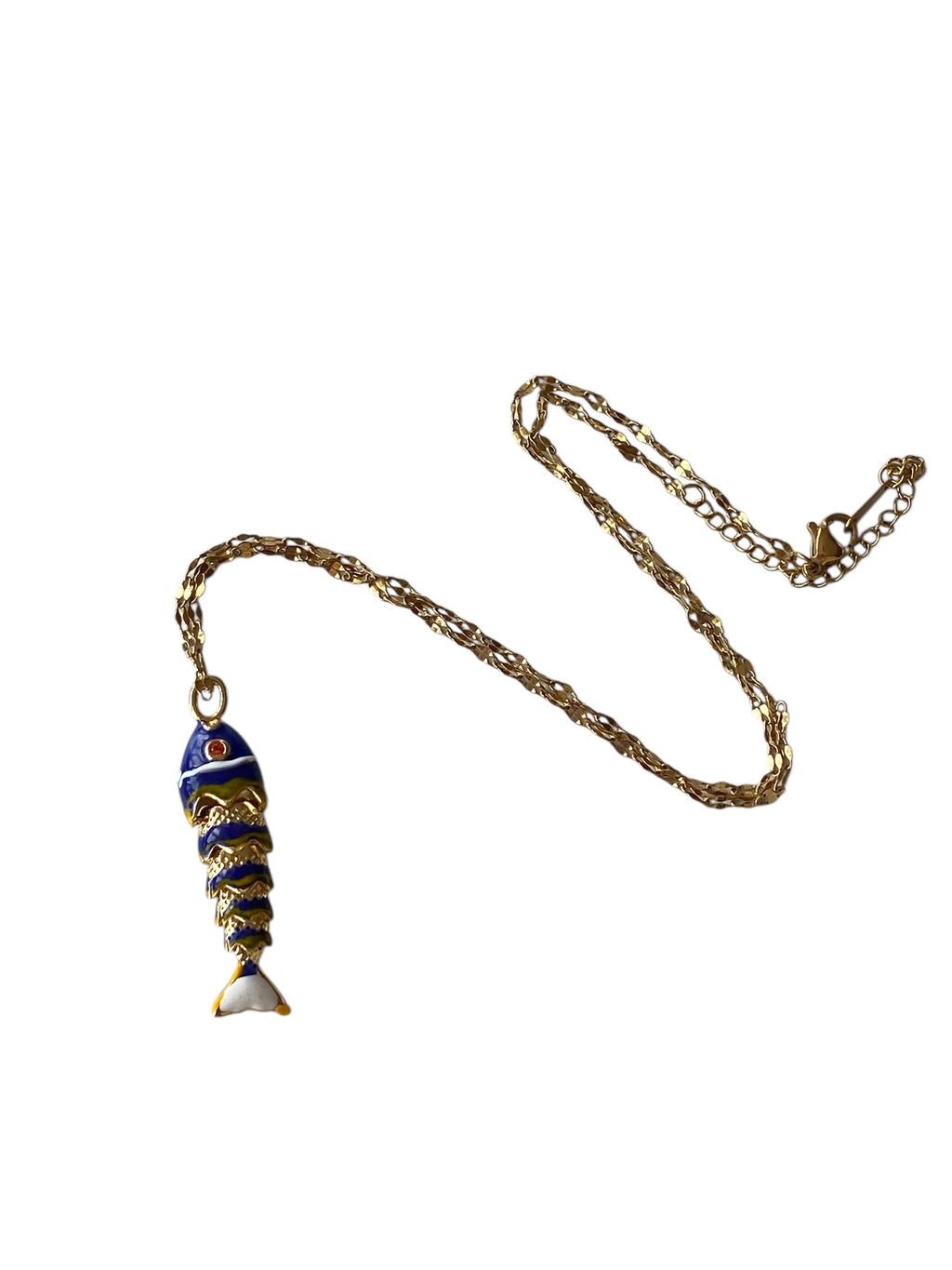 Yarışçı balık kolye