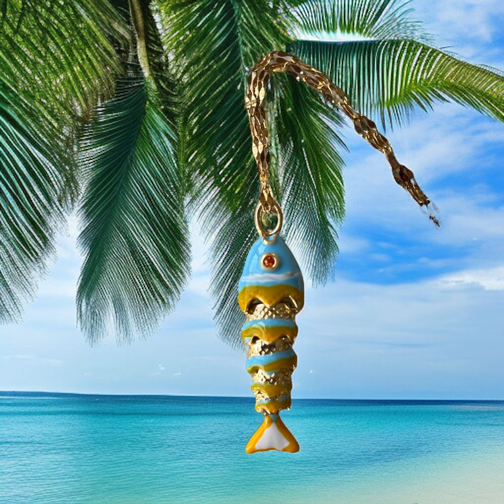 Yarışçı balık kolye