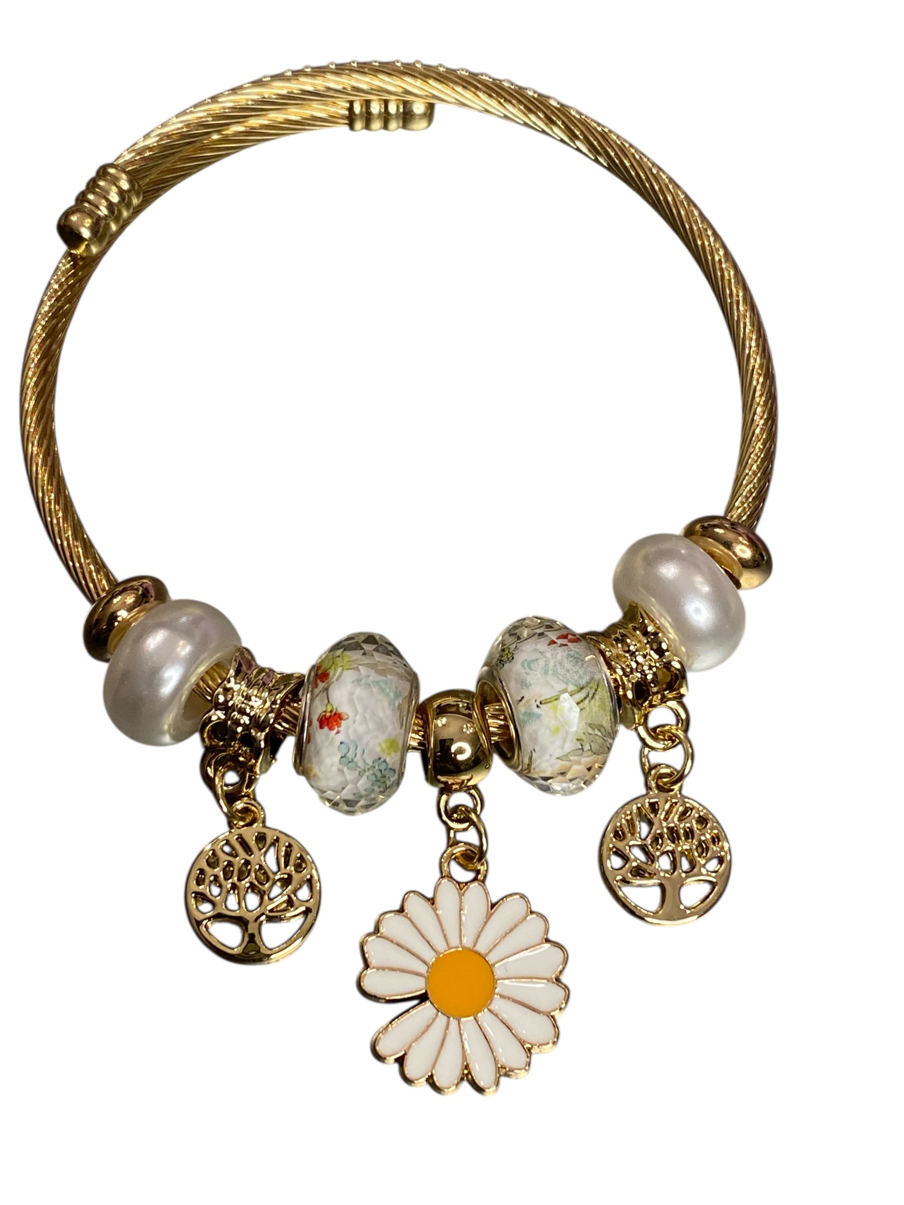 Panora bileklik papatyalı