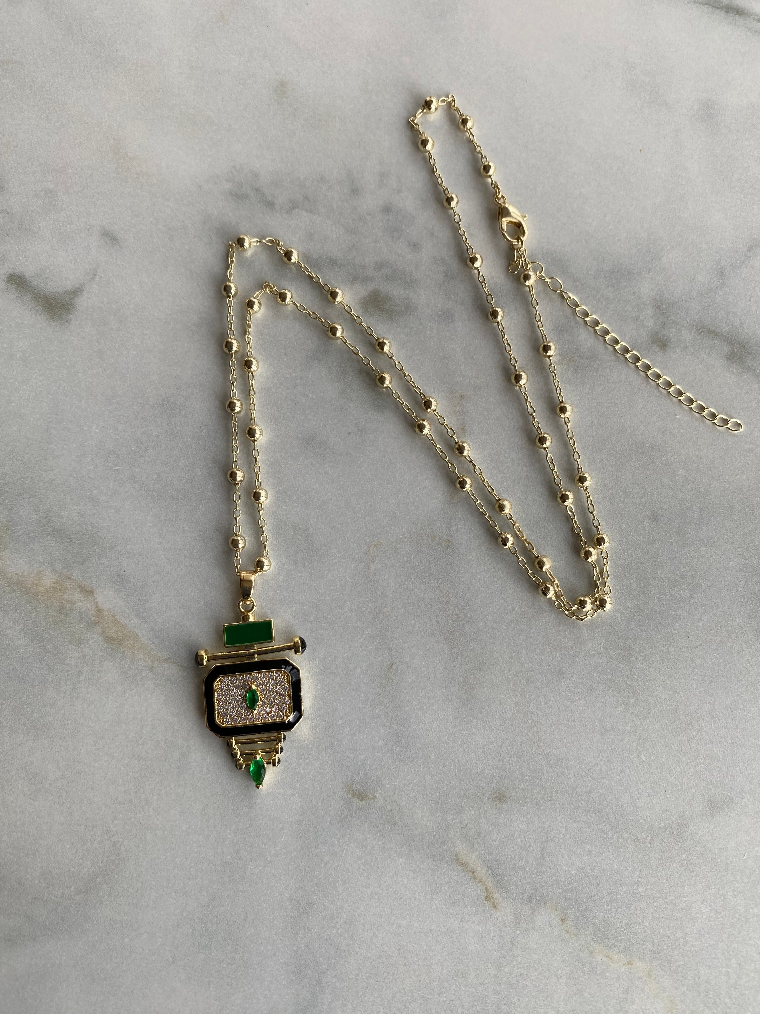 ArtDeco kolye no 001