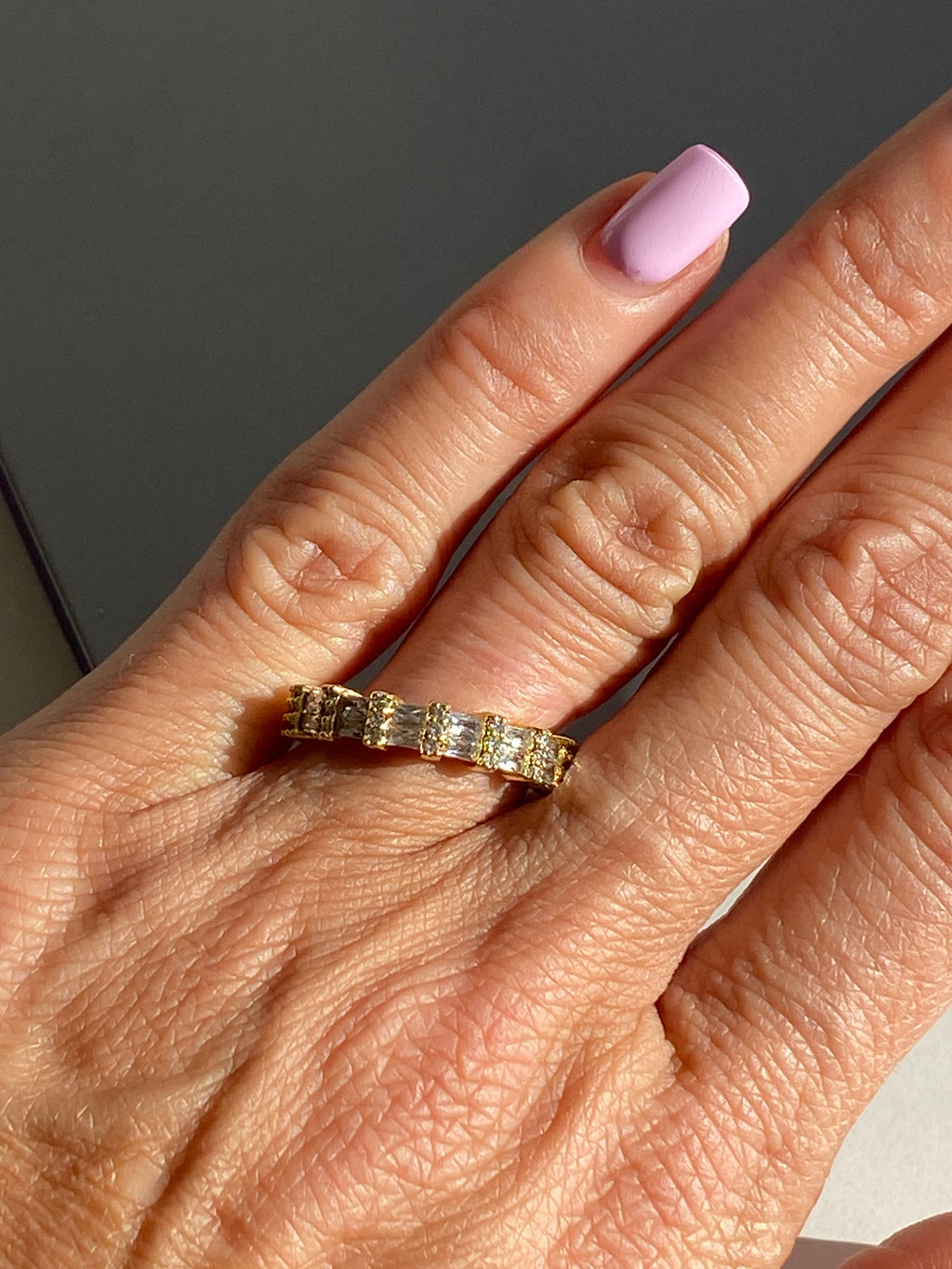 Baget sıralı yüzük