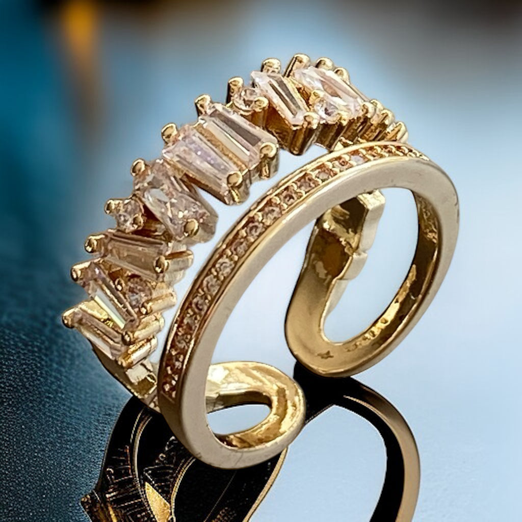 Kesme şeker yüzük