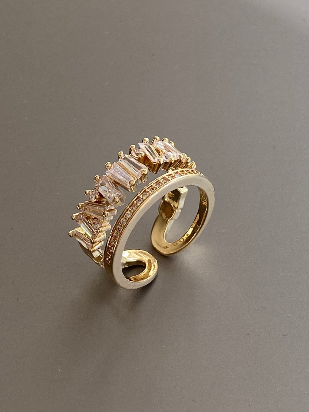 Kesme şeker yüzük