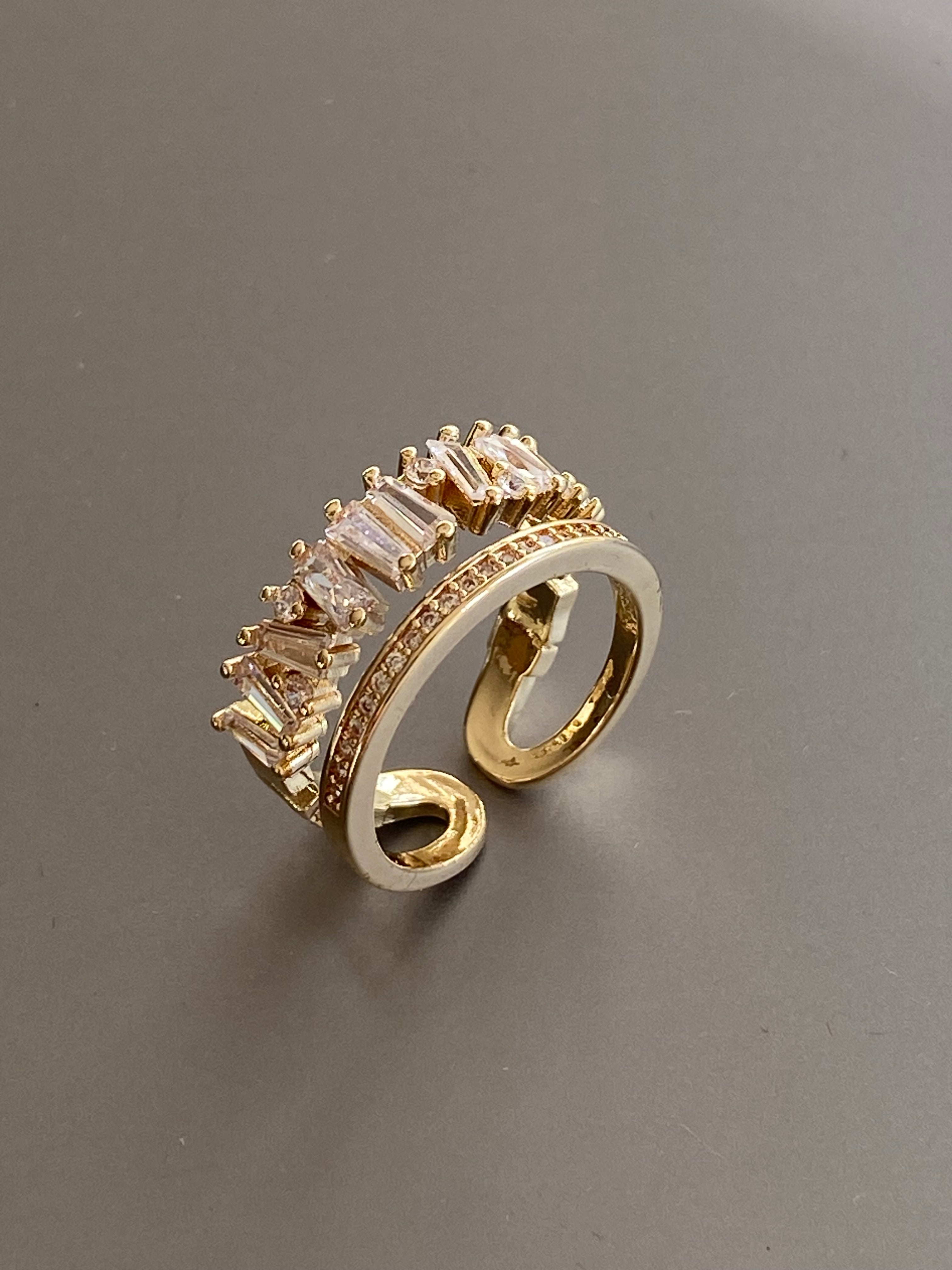 Kesme şeker yüzük