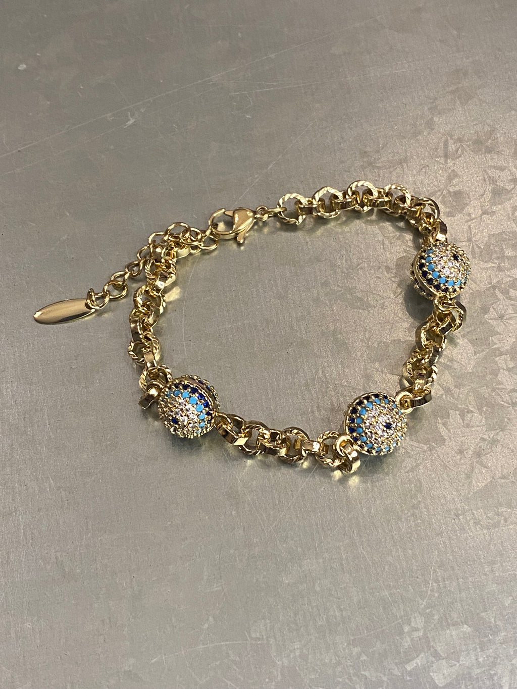 Midi boy nazar boncuklu bileklik