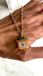 ArtDeco kolye no 001